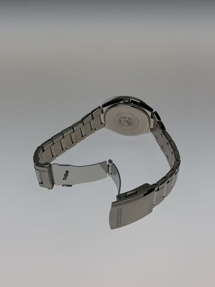 CITIZEN Solar Watch Analog Stainless WHT J810 S090695