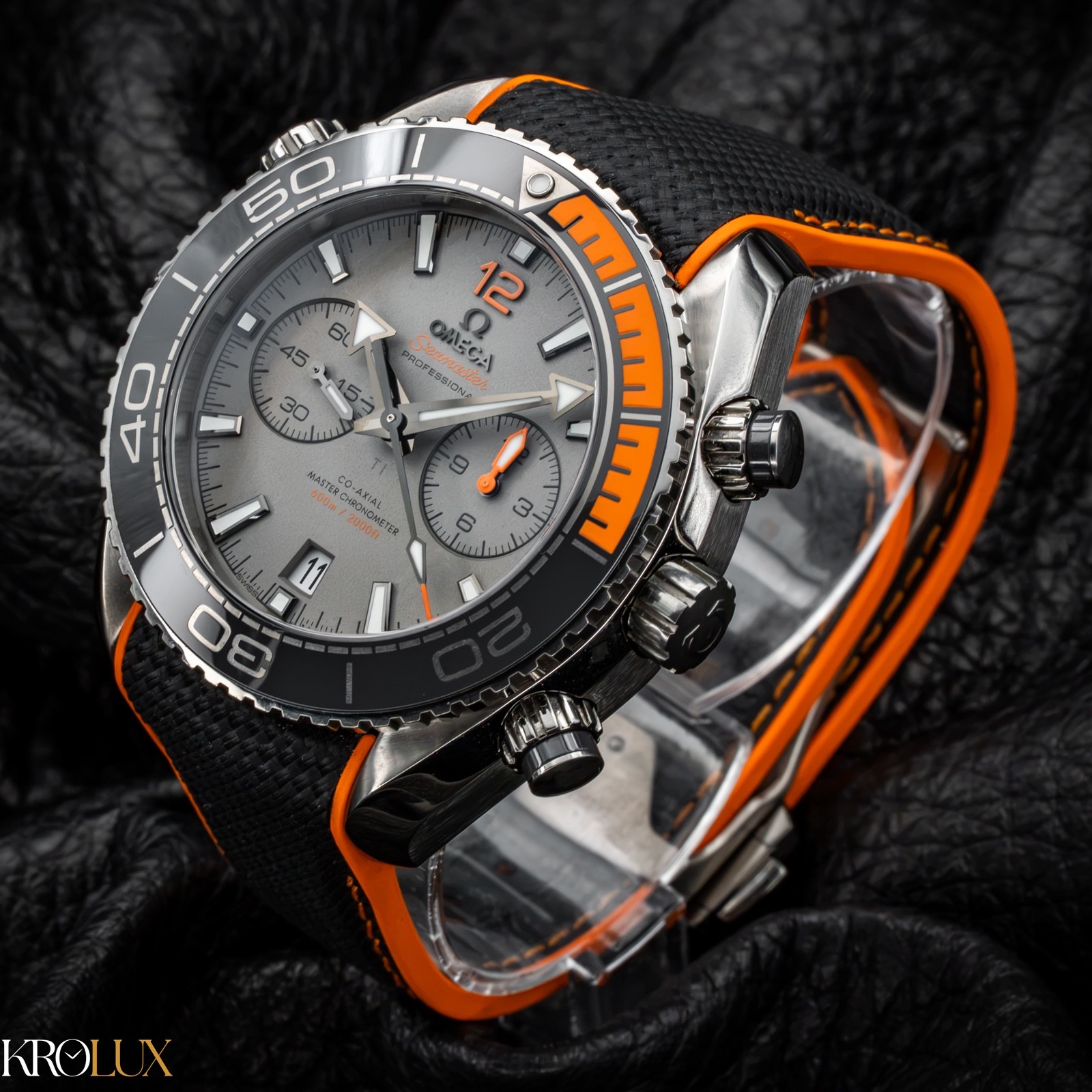 Omega Seamaster Planet Ocean 600M Co-Axial Master Chronometer Chronograph 45.5mm