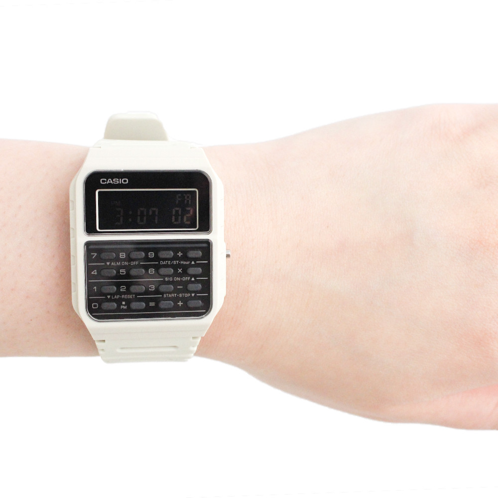 CASIO CA-53WF-8B CA-53 Series CA-53 CA Quartz Digital Black Ivory
