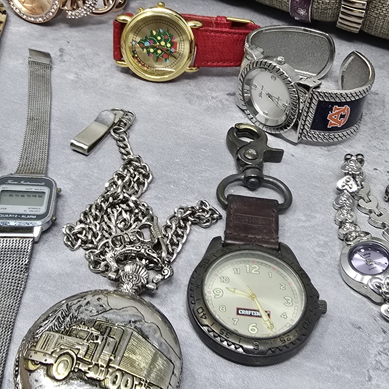 Watches Re Seller Lot Gold Filled Elgin Seiko Disney Vtg Calc Texas Instruments