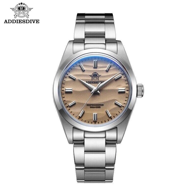 Men’s Wrist Watch, ADDIESDIVE AD2030 Luxury Quartz, Water resistant 100 meters