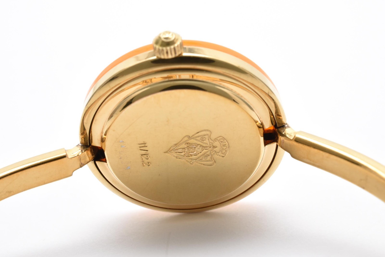 GUCCI Change Bezel 11/12.2 1100L gold vintage Quartz Woman’s Watch