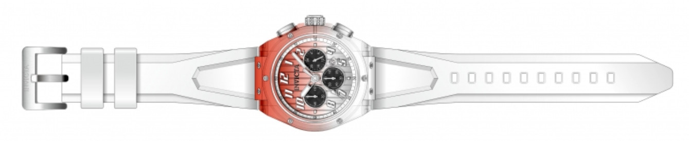 Invicta S1 Rally Prism Color Flip Men’s 44mm Red and White Chrono Watch 47346