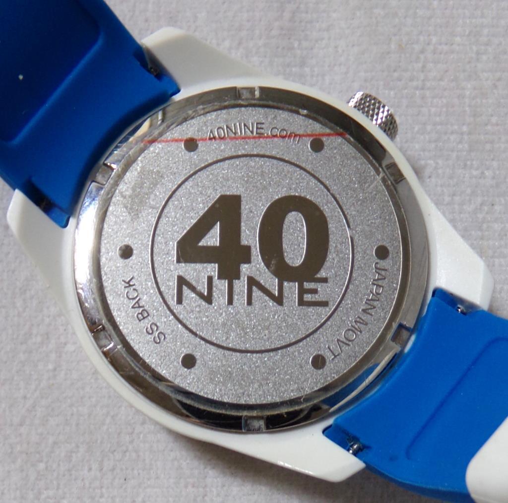 Mod Pop Art 40 Forty Nine 40Nine Graphic Eclectic Wrist Watch with Box
