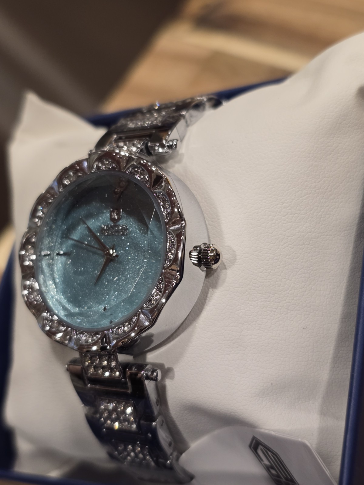 Invicta Montres Prestige X Women’s Watch Blue Dial, Pave Crystals MPW-0209 New!!