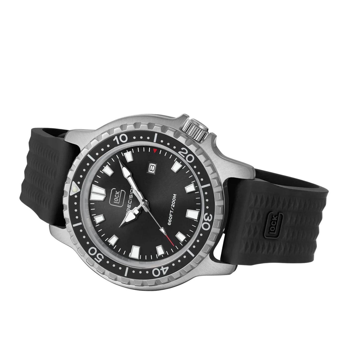 GLOCK WATCH GW-44- 2-22 ROTATING BEZEL, SWISS SUPER-LUMINOVA®,