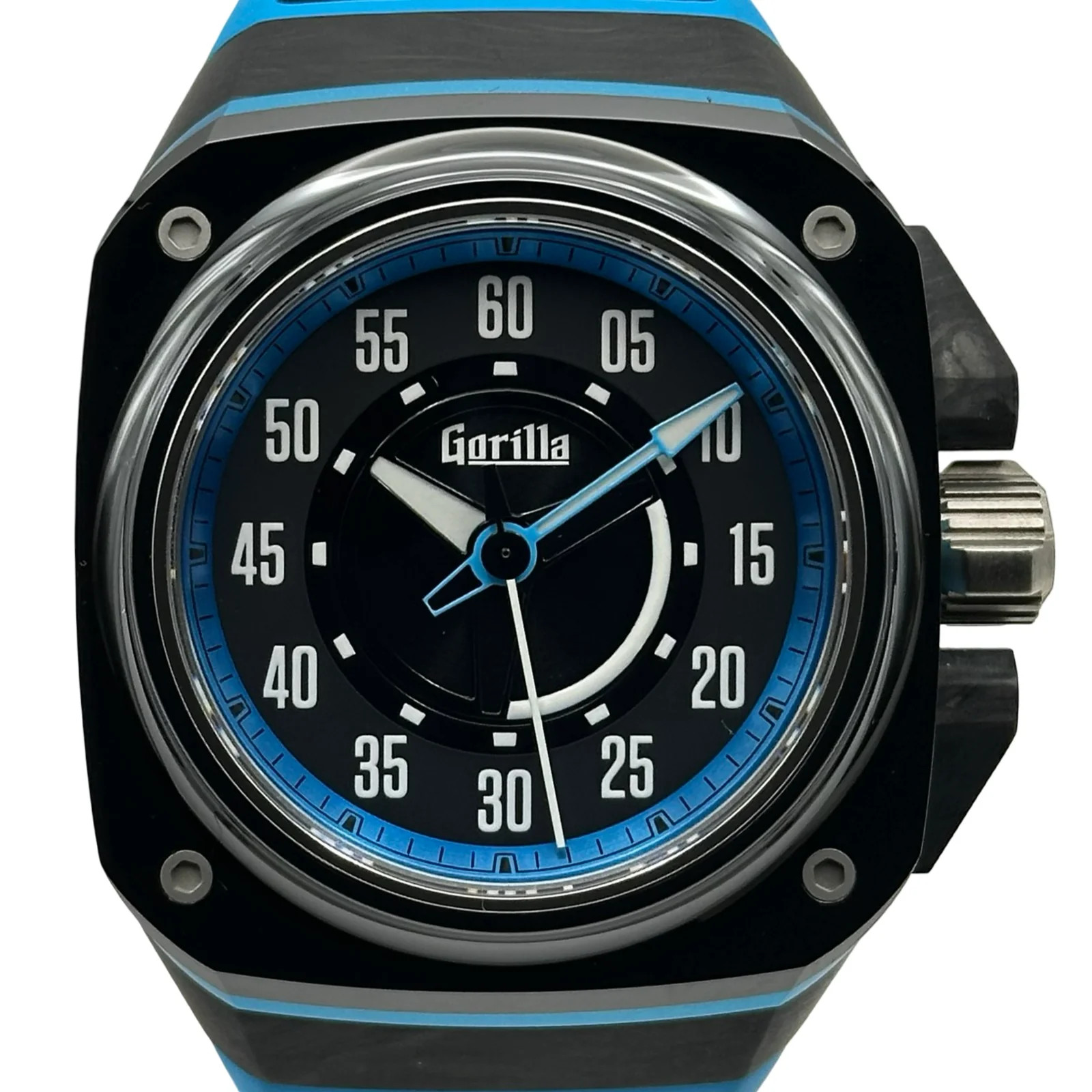 GORILLA Fastback Galaxy Blue FBY11.2 44mm Ceramic Black Dial OKW719