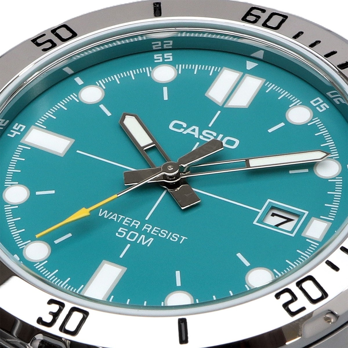 Casio MTP-VD01D-3E2V Men’s Quartz Tiffany Turquoise Blue Dial Silver Steel Watch