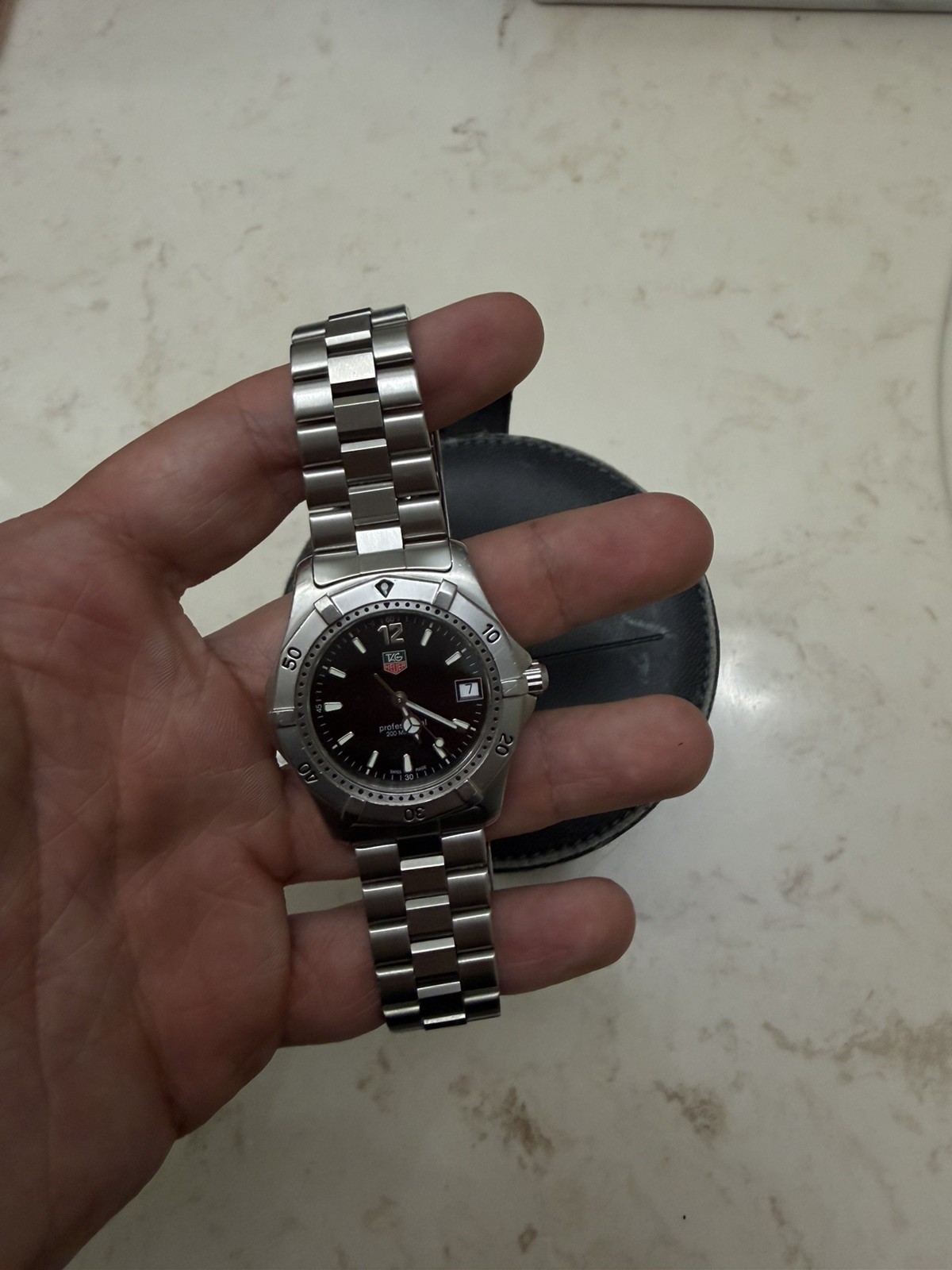 The TAG Heuer Series 2000 WK1110-0 Black Dial Quartz Watch