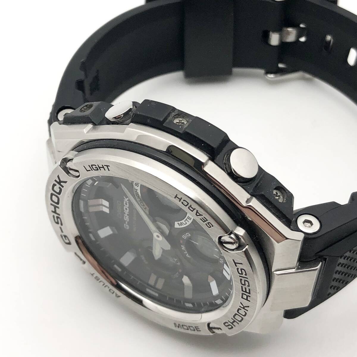 Excellent Condition Working CASIO G SHOCK GST W110 Tough Solar Men’s Watch a0052