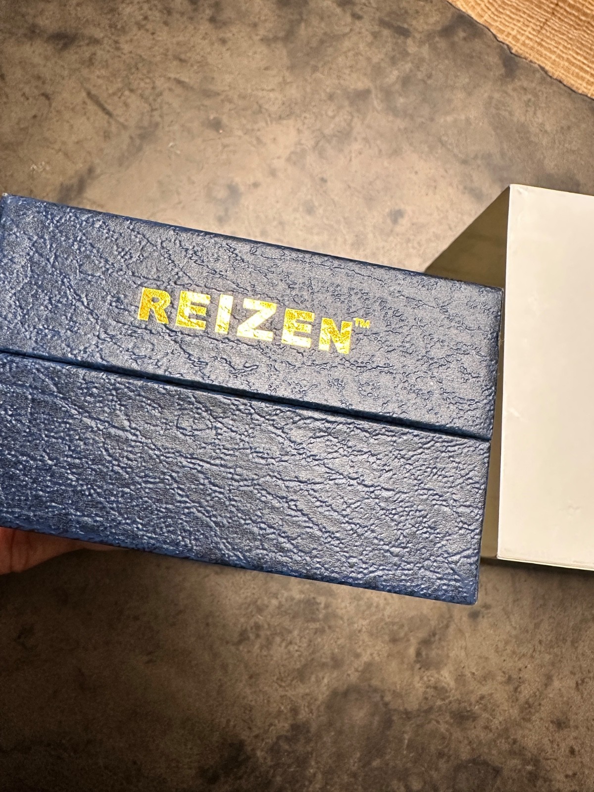 REIZEN Talking Atomic White Dial Chrome Watch WORKS!!