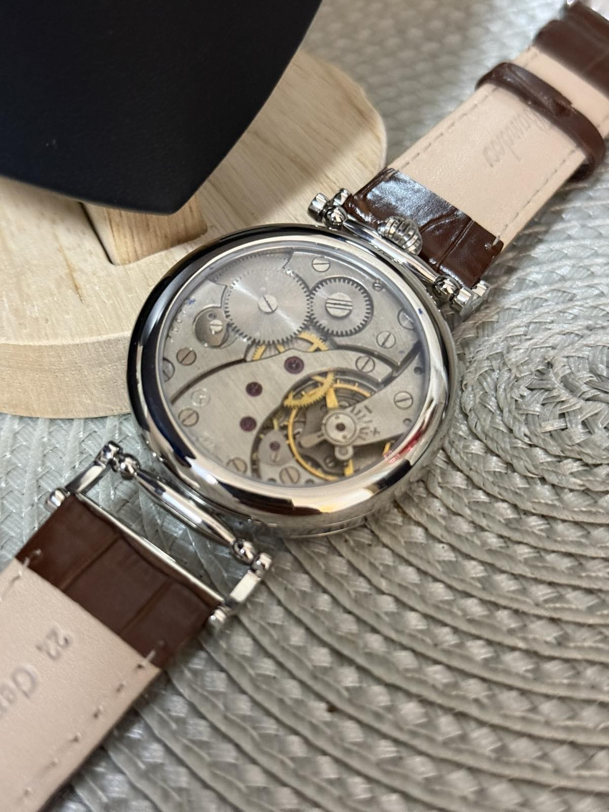 Vintage Watch Molniya Mechanical Wrist Compass Men’s Russian Soviet USSR Strap
