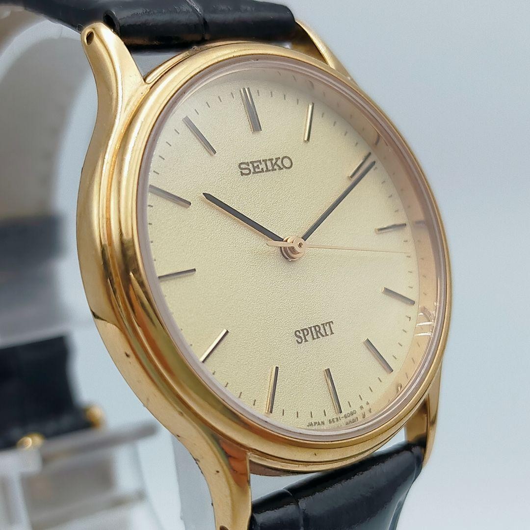 Seiko Spirit Gold 33mm Quartz Watch