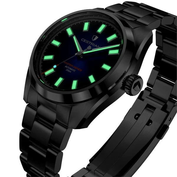 Cestrian Master Series V3 Black Dial Automatic Mens Watch CM-BK001
