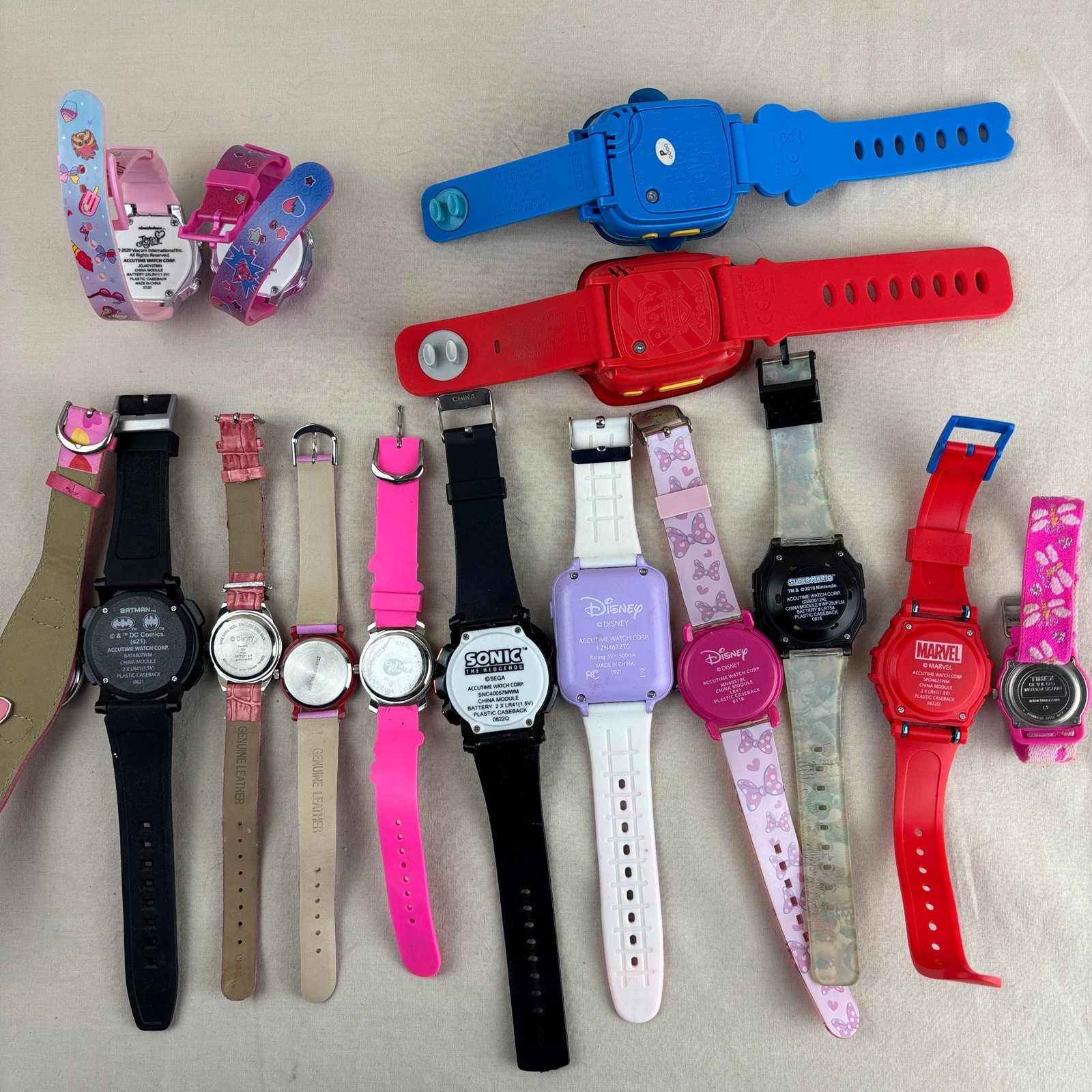 Kids Children Watches Pop Culture Disney Batman Hello Kitty Sonic Blues Clues