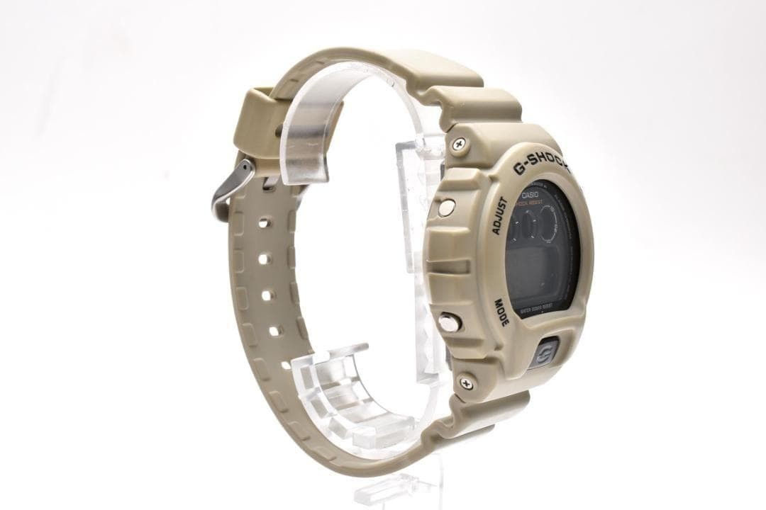 Working condition CASIO G-SHOCK men’s digital watch, sand beige.