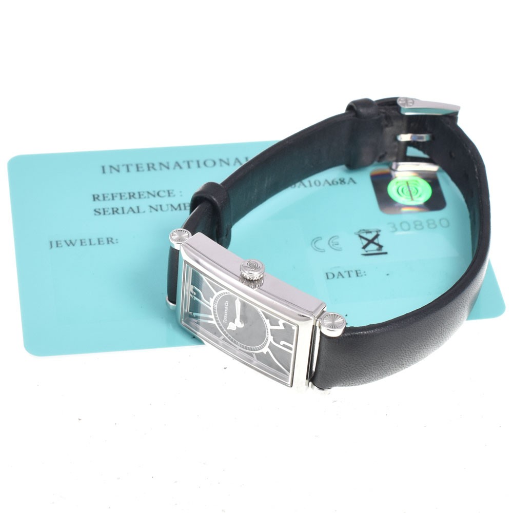 discount with paper TIFFANY&Co. gallery Z3000.10.10A10A68A black Dial C#146885
