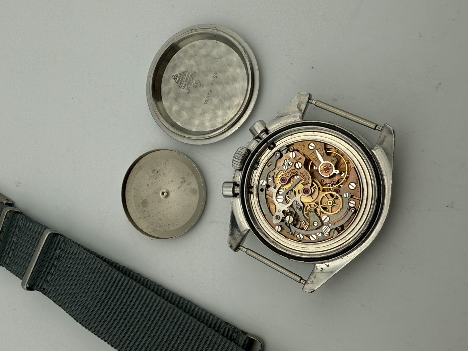 OMEGA SPEEDMASTER Ref 145.012 Manual wind 321 movement from 1967 series 25 Mill