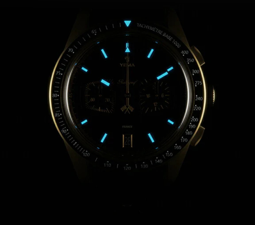 YEMA Rally Graff 2 Mecha Quartz Special Watch 40mm Men’s Chronograph YMHF1585-AA
