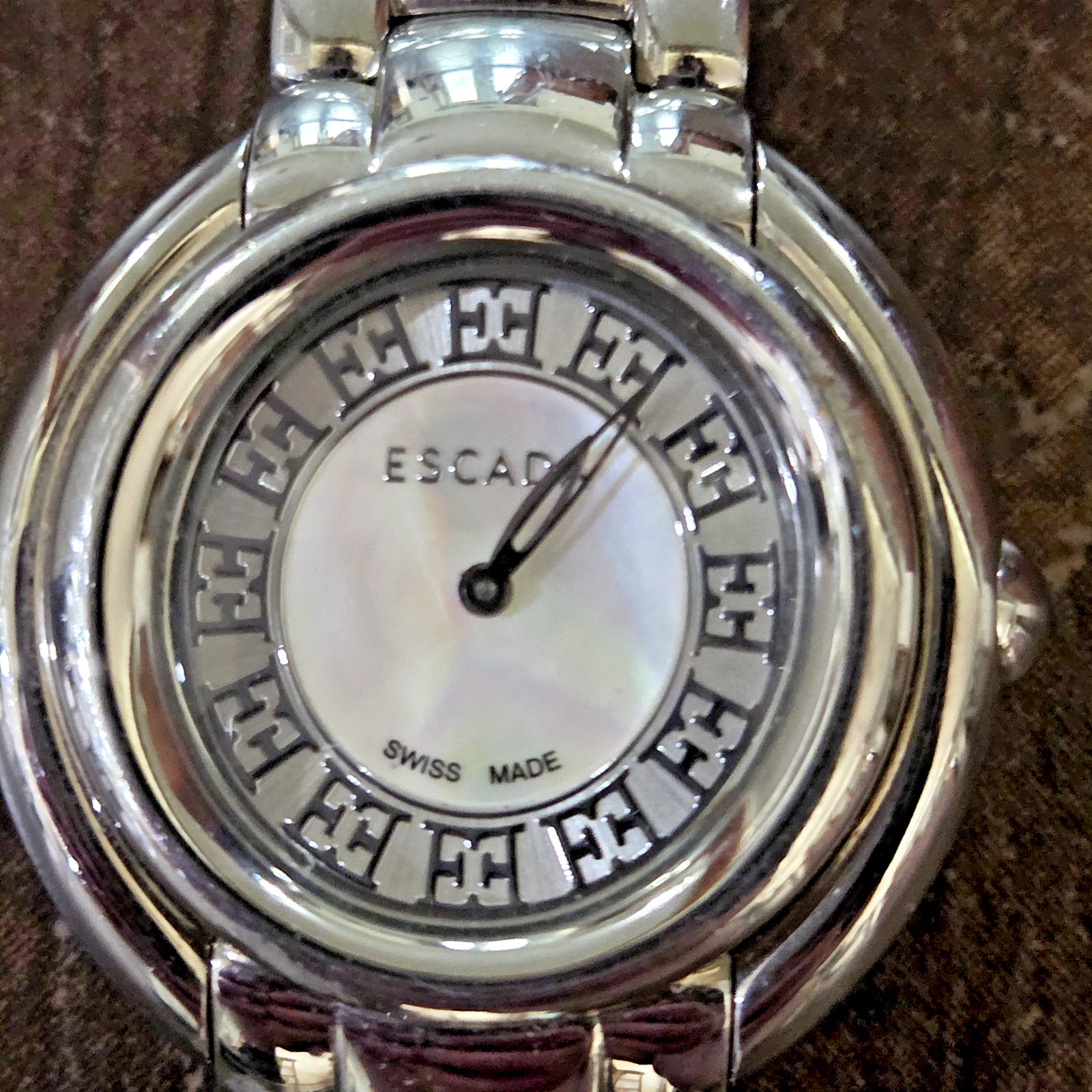 Escada Mother of Pearl Lauren 35mm Ivory Stainless Steel Swiss Women’s Watch