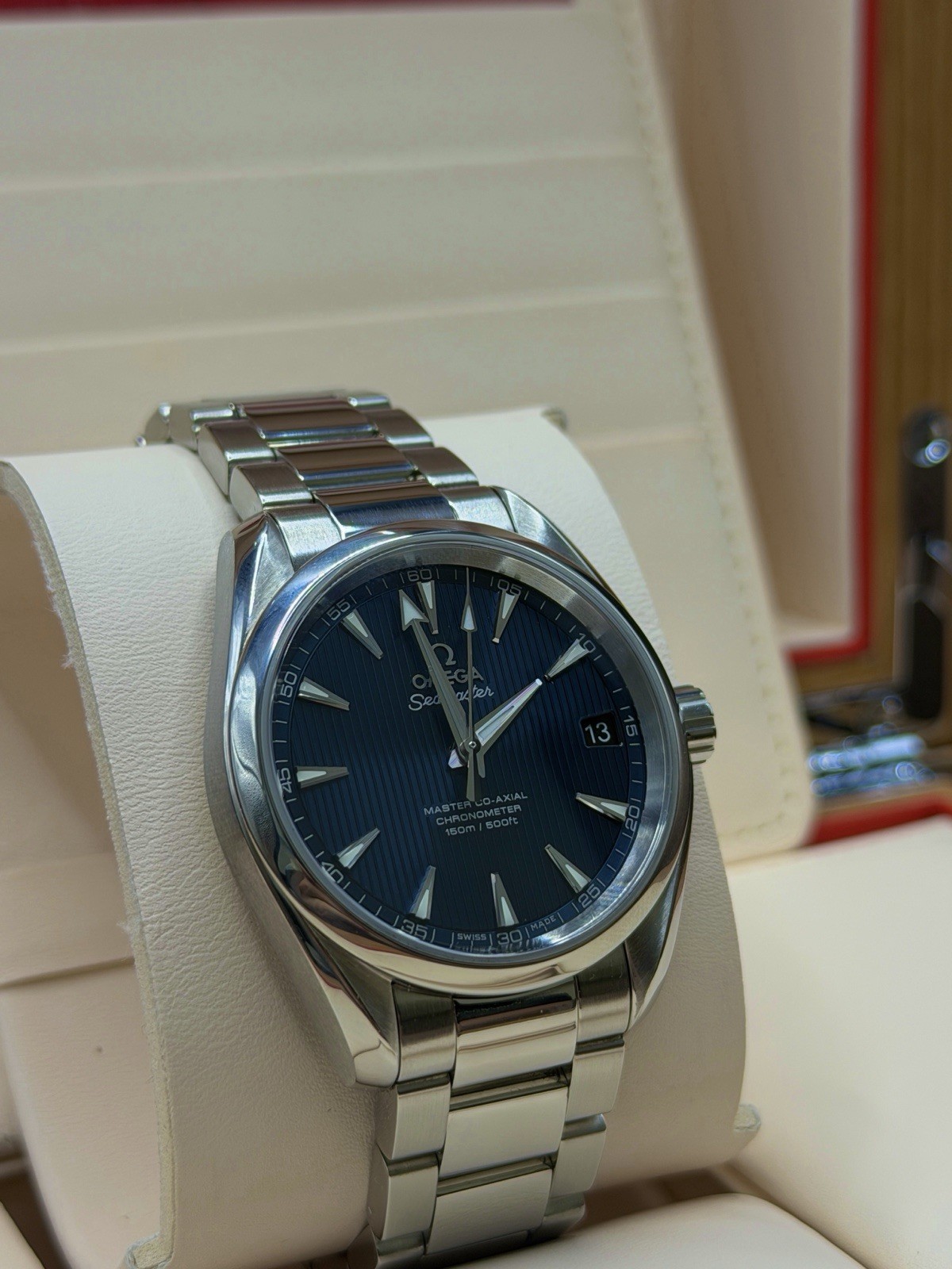2023 Omega Seamaster Aqua Terra 38mm Blue – Box And Papers- 231.10.39.21.03.002