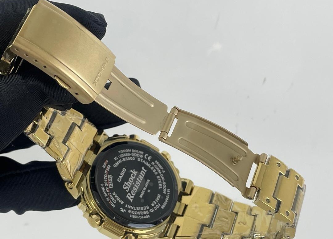 Casio G-SHOCK 5000 Series Gold Stainless Steel (New B&P)