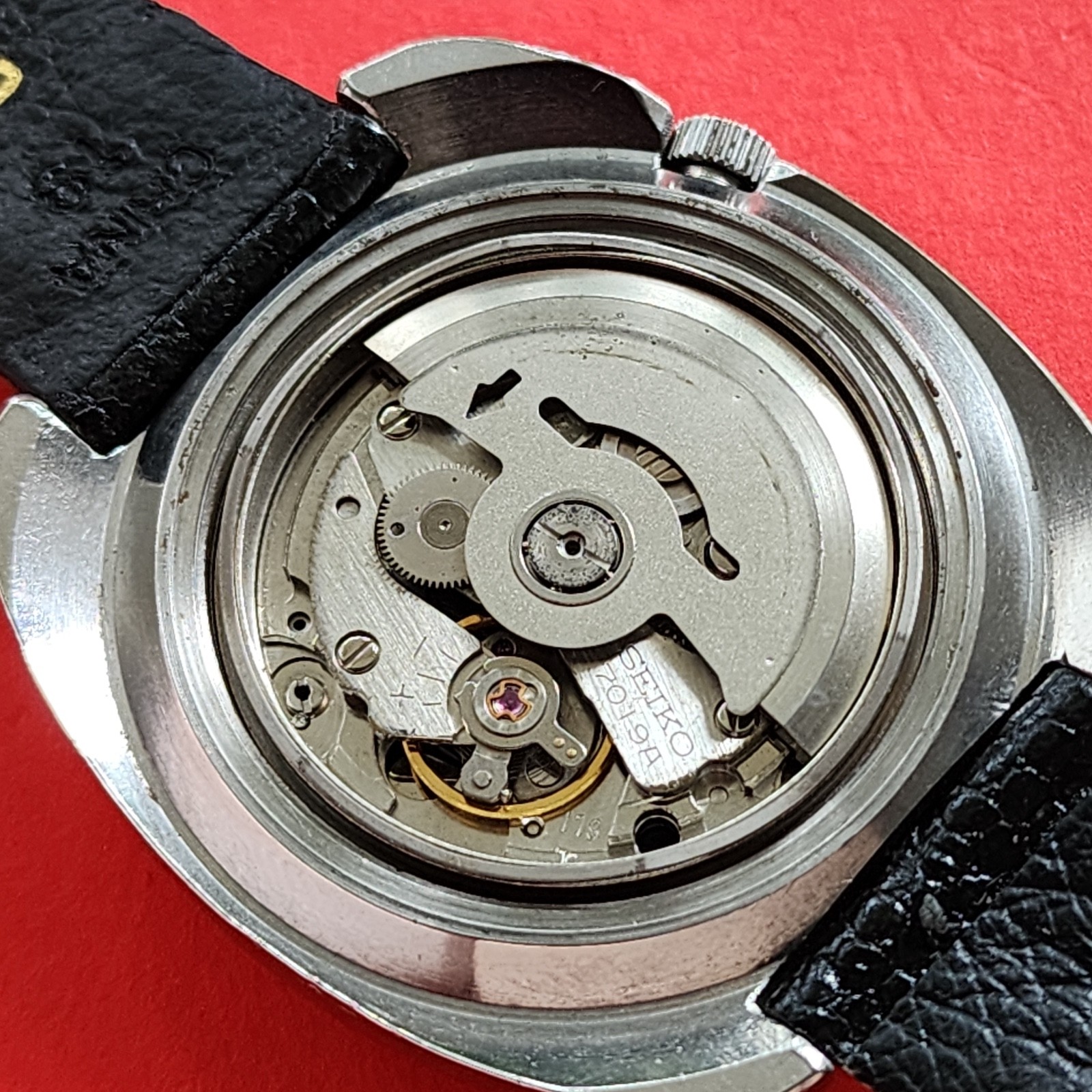 Seiko Sports Automatic Watch 1970 Inner Rotating Bezel 7019-6000 Vintage Mens
