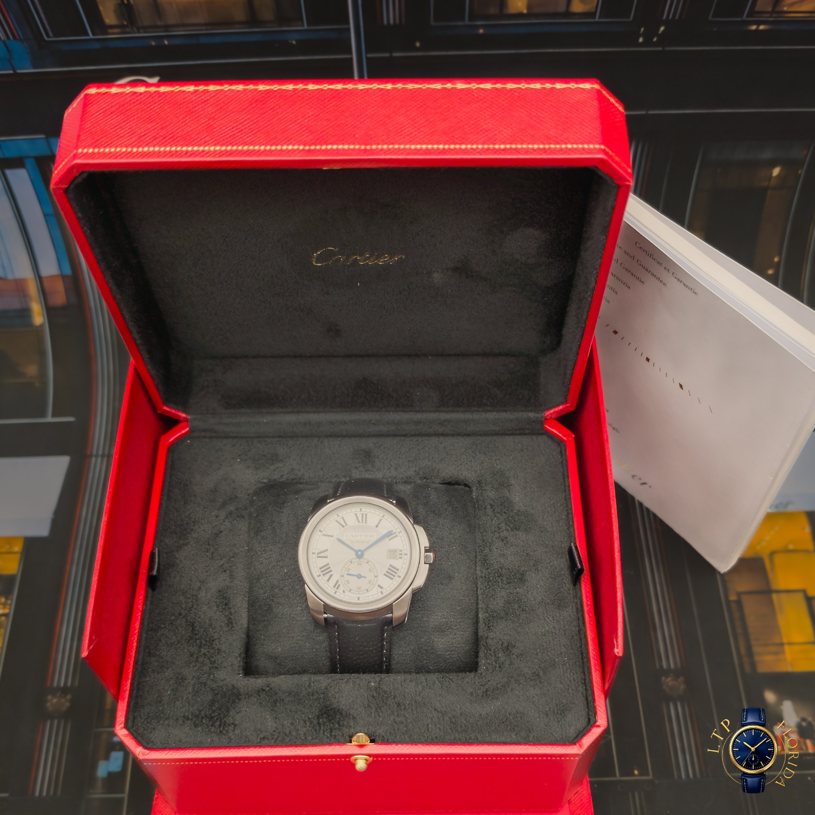 2017 | Cartier | Calibre de Cartier | 38MM | Silver Dial | WSCA0003 | Full Set