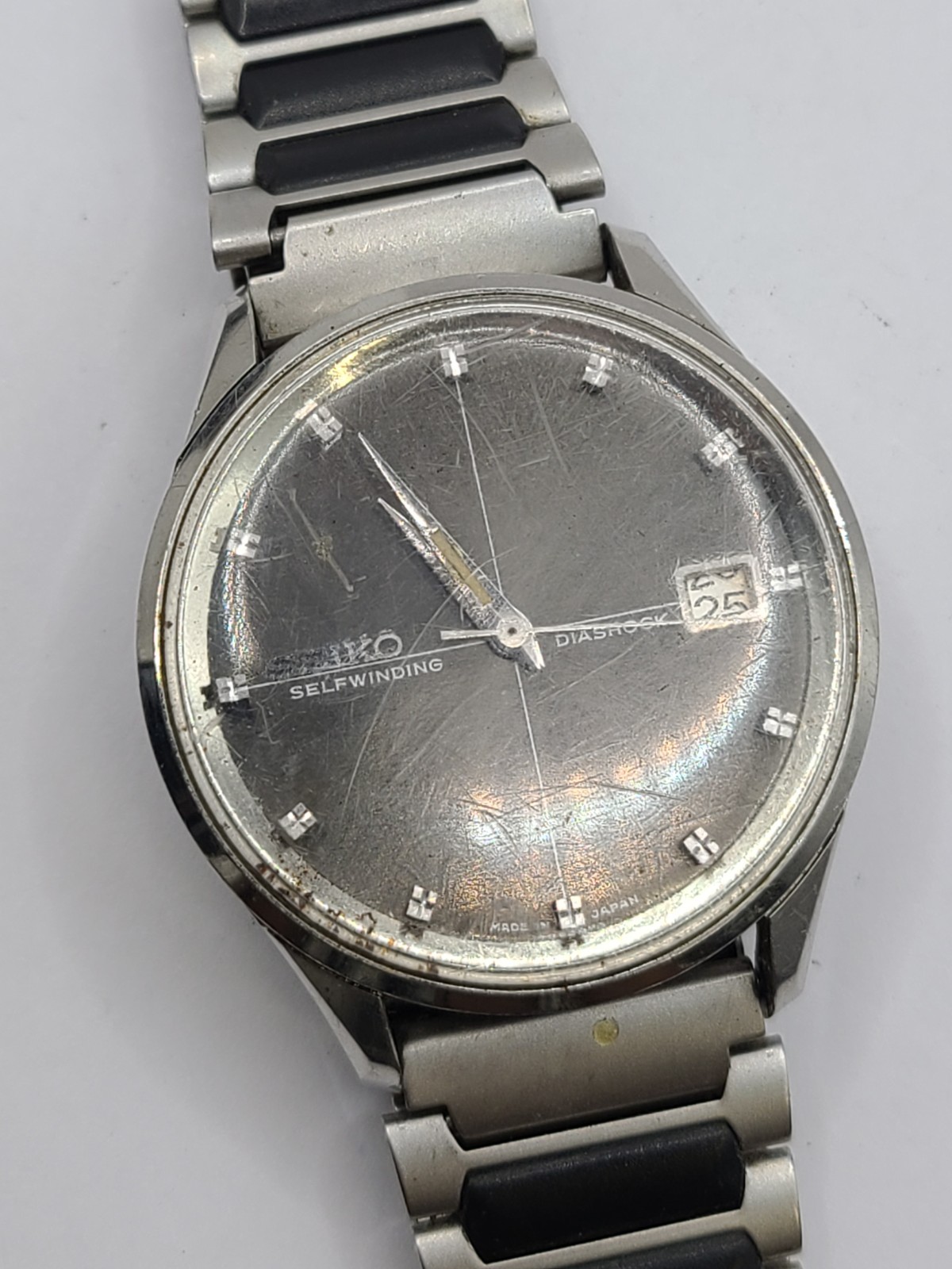 Vintage 1960’s Seiko Sea Lion 2517-0050 Self-Winding Diashock Watch working