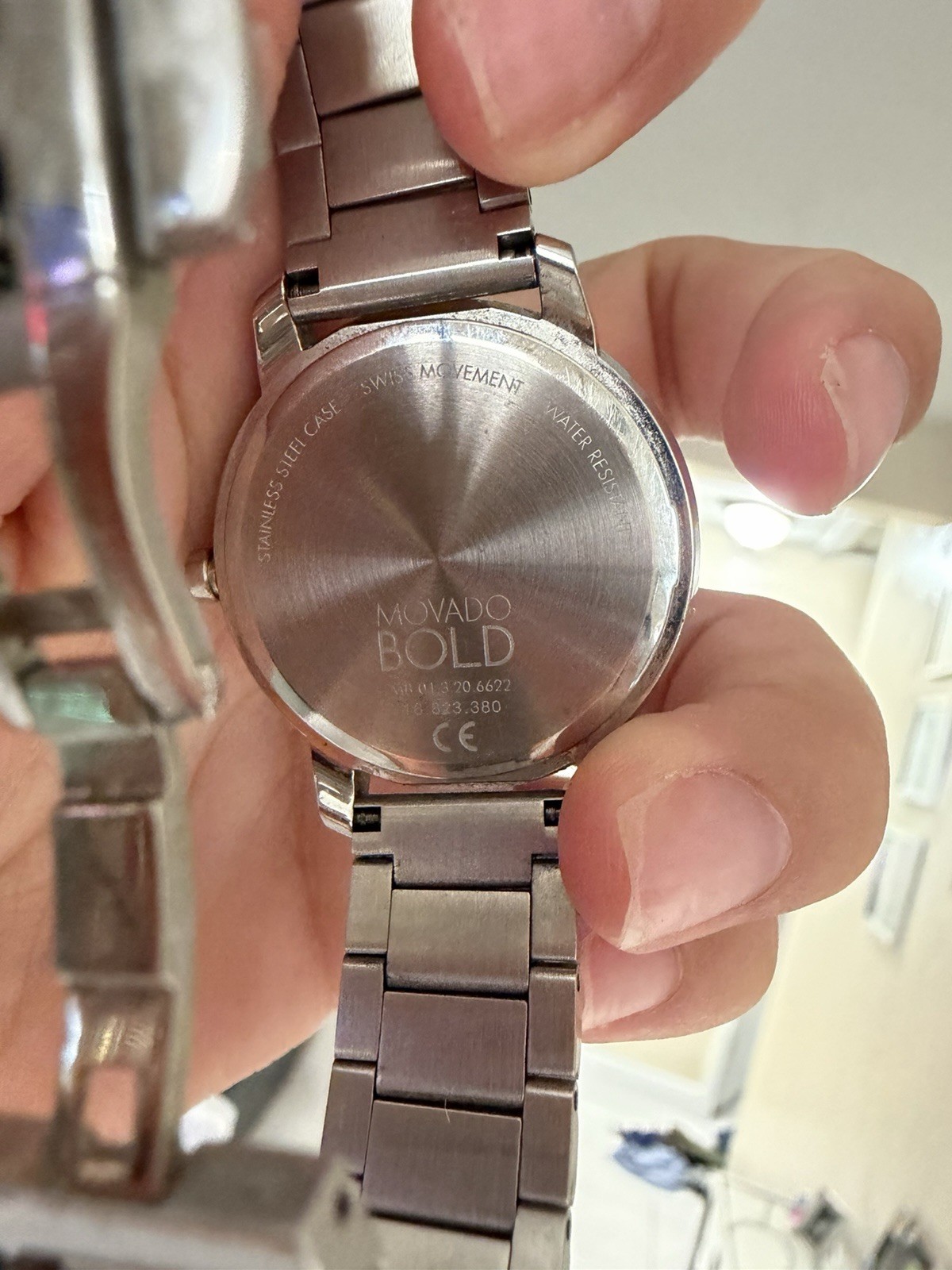 Movado Bold 3600660 White Dial Stainless Steel Women’s Watch – No Box