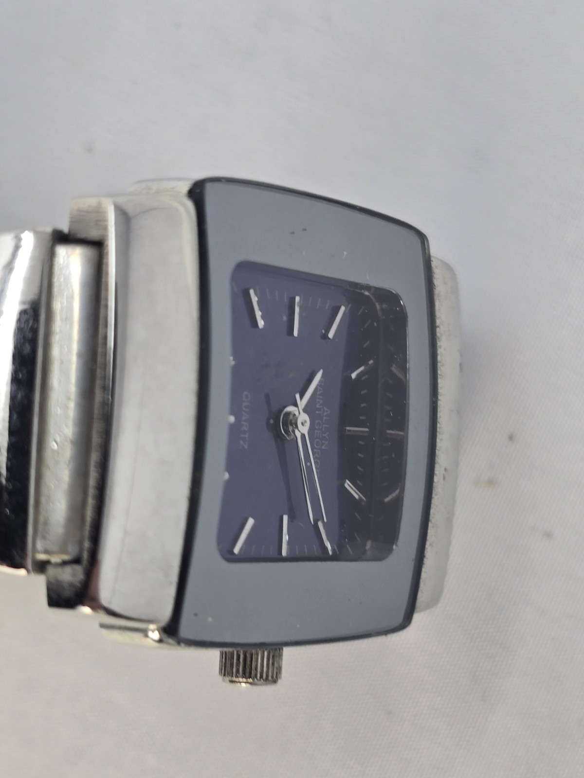 Allyn Saint George American Classic Stainless Men Watch Japan Movt Need Battery