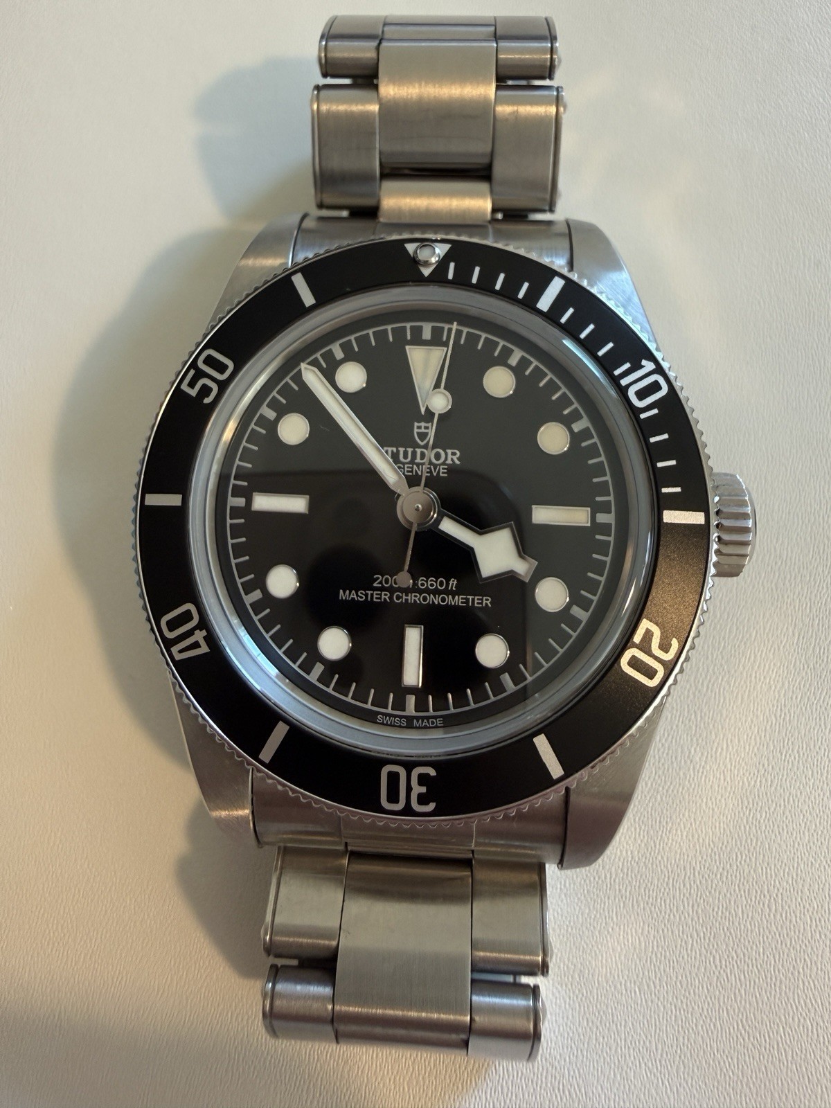 2025 TUDOR Black Bay 41 Monochrome Full Set 3 Link Oyster Bracelet
