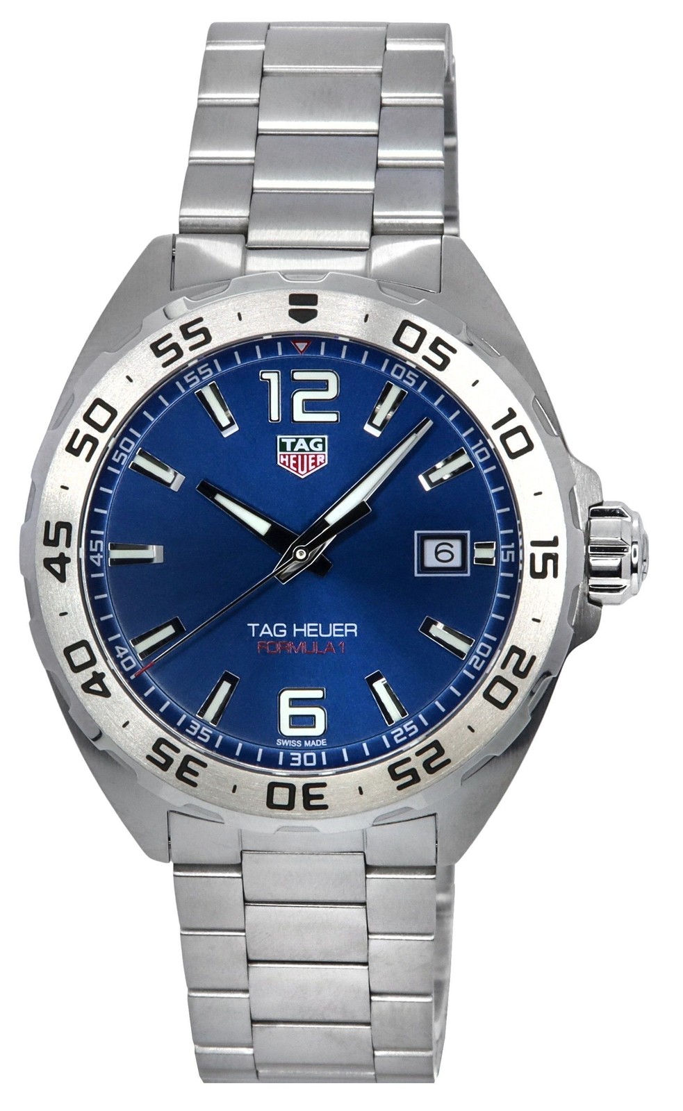 Tag Heuer Formula 1 Blue Dial Quartz Steel 200M WAZ1118.BA0875 Men’s Watch