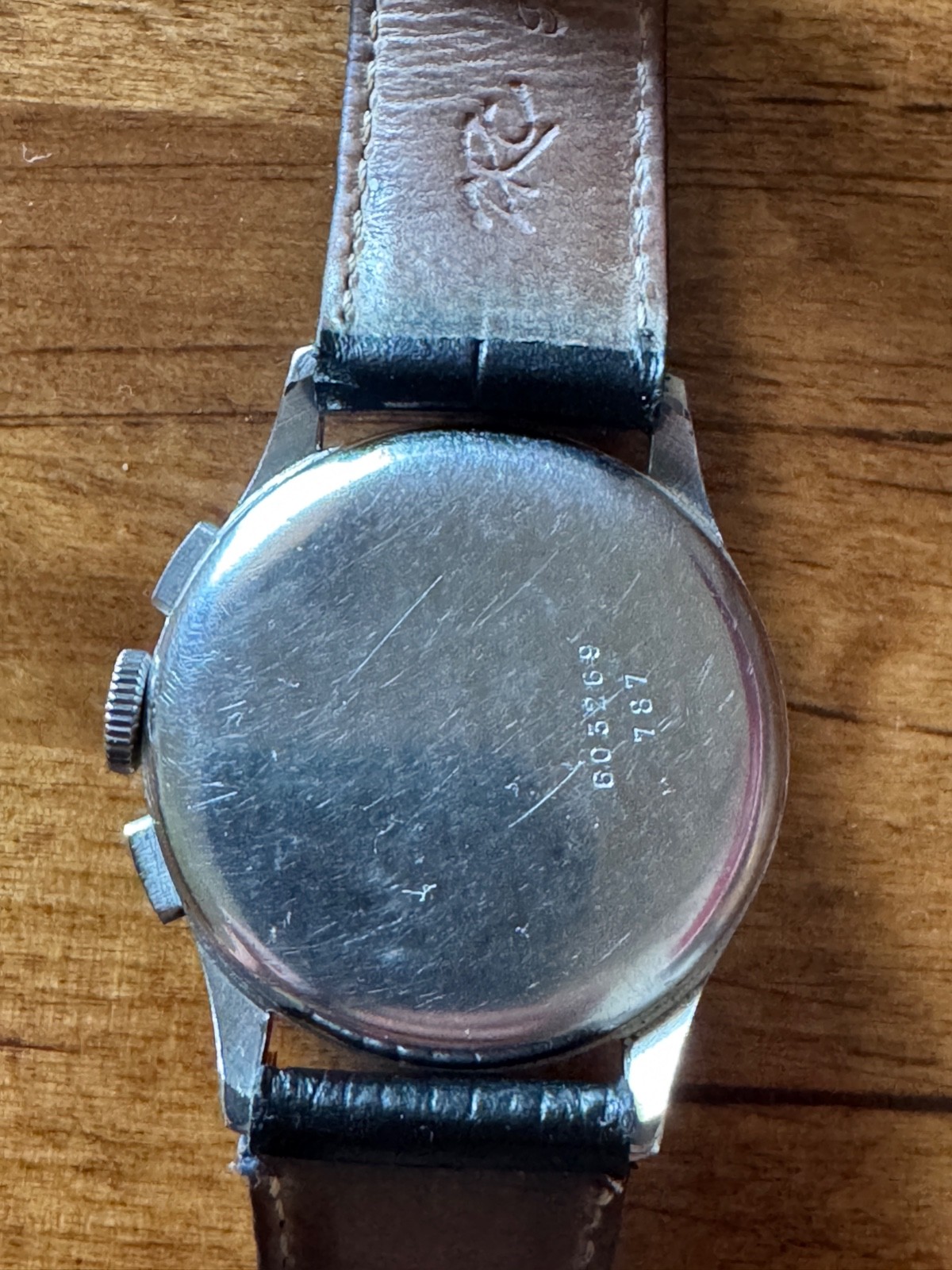 1940’s Stainless Breitling Premier Triple Register Chronograph Ref 787