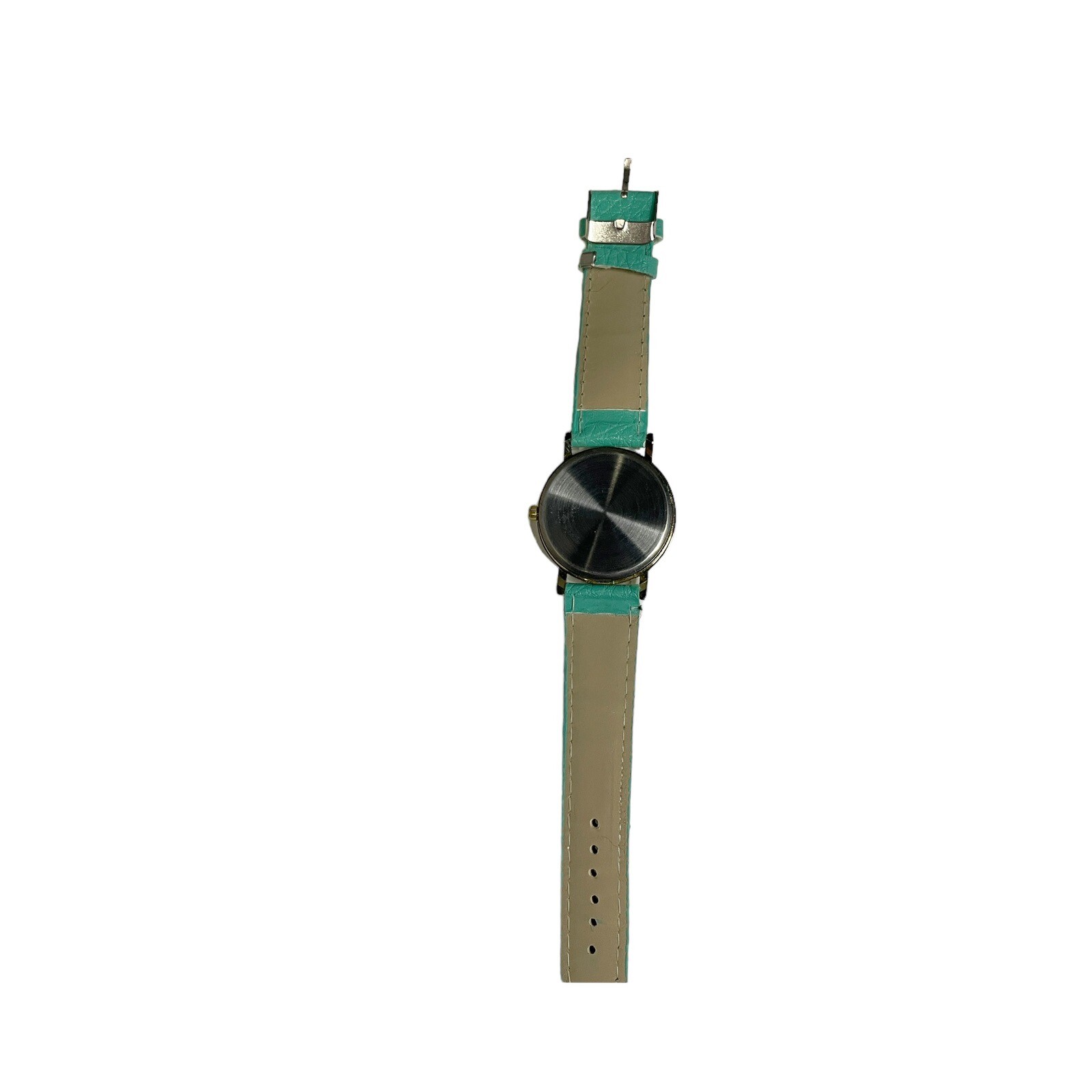 Teal Green Boho Faux Leather Elephant Watch Womens Casual