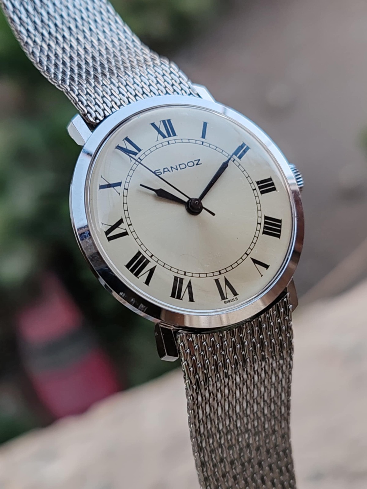 Sandoz Manual winding Rare Dial