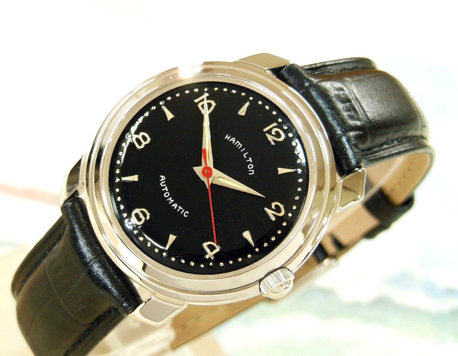1950’s Vintage HAMILTON K-503, Stunning BLACK Dial, Serviced / Warranty