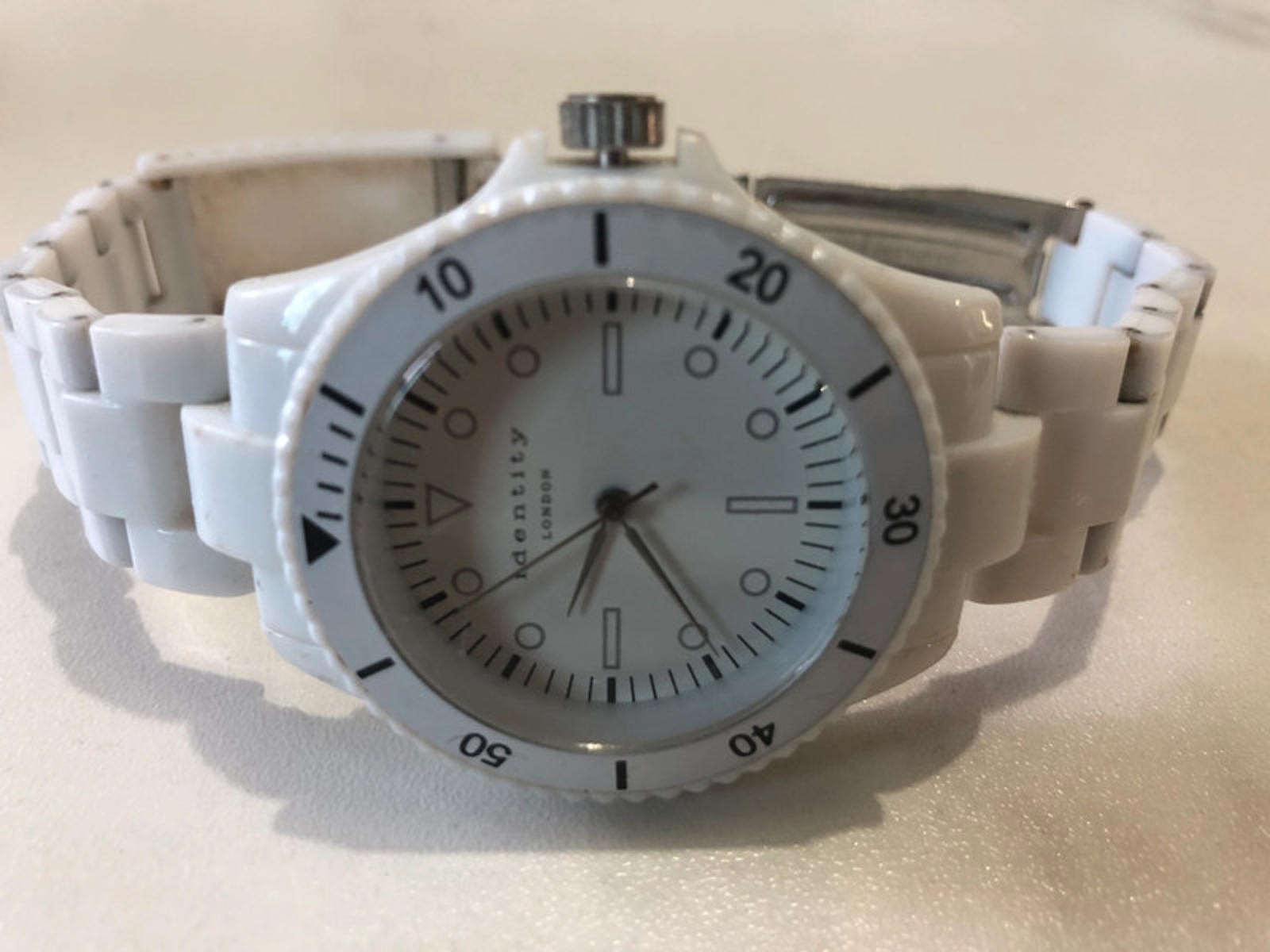 Identity London – plastic Watch
