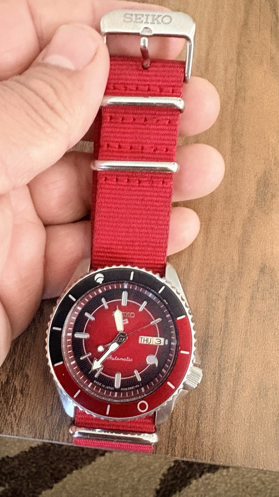 Seiko SARADA UCHIHA ModelSRPF67K1[ Caliber 4R36 ]Limited edition of 6,500