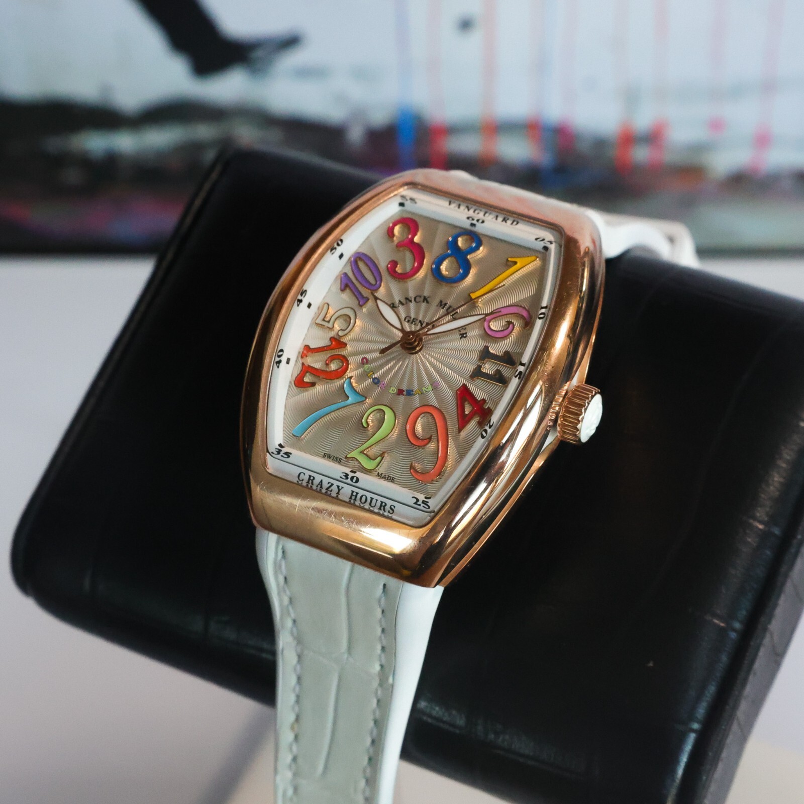 Franck Muller Vanguard Crazy Hours Color Dreams V35CHCOLDRM 2023 Unworn Full Set