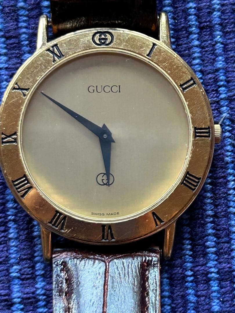 GUCCI 3000M Quartz Watch, Excellent Condition