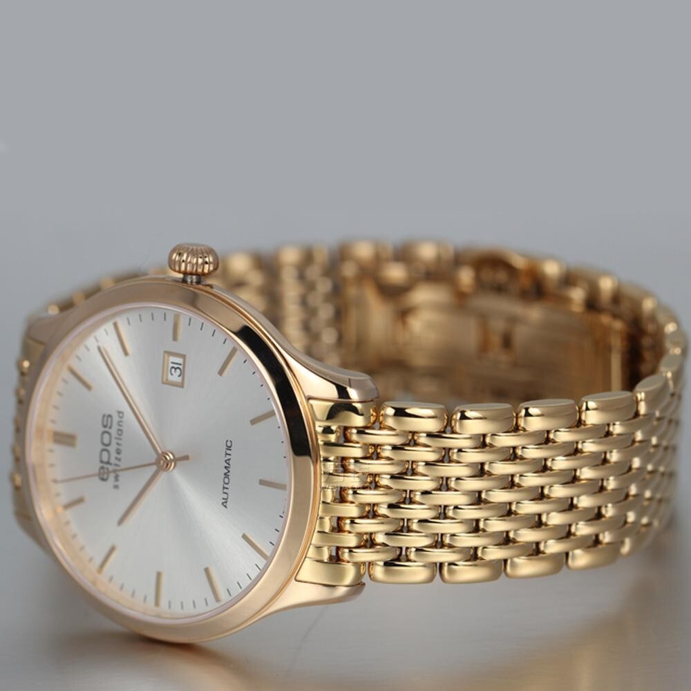 EPOS Ø 40mm Originale 3420 Rose Gold PVD Super Slim ETA 2892-A2 automatic watch