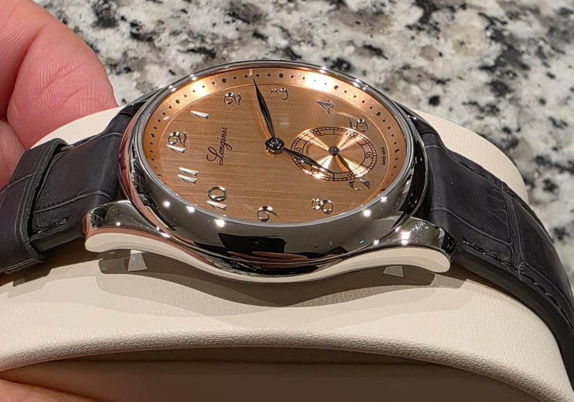 Longines Master Collection 38.5mm Men’s Watch L2.843.4.93.2 Salmon Dial