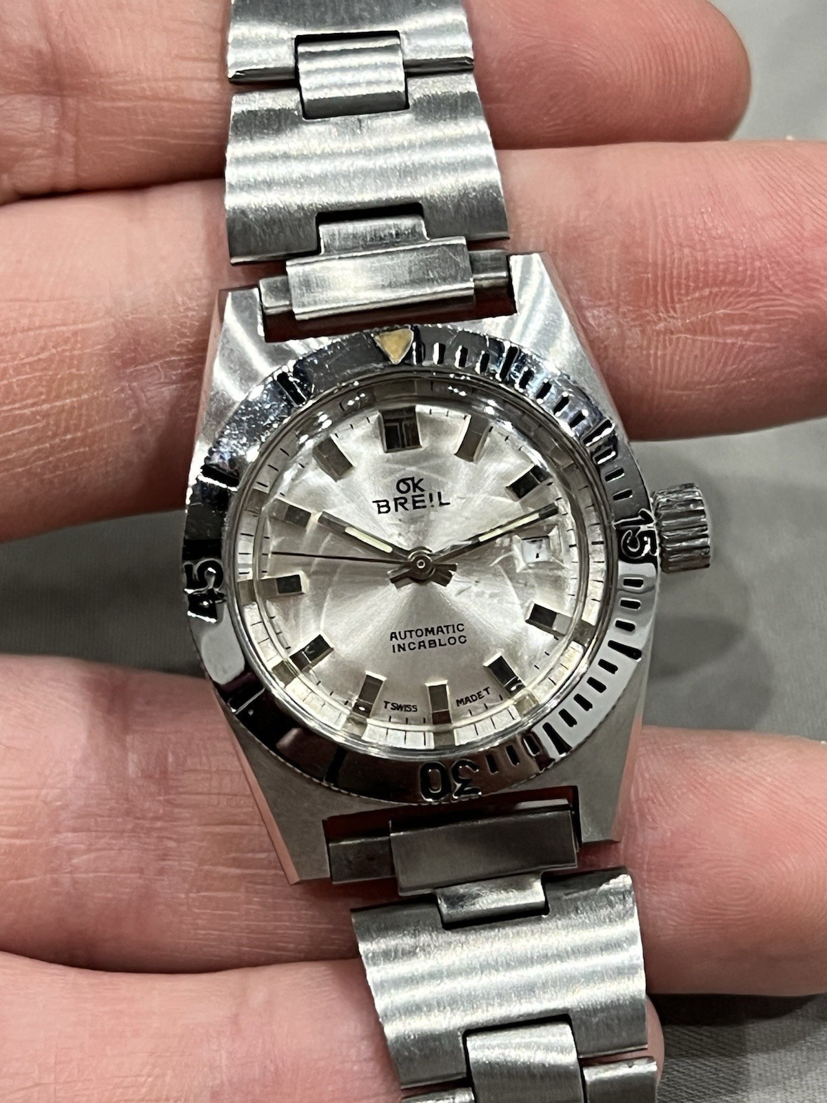Breil Skin Diver (Pre manta) Mechanical Automatic Incabloc Working. Great!