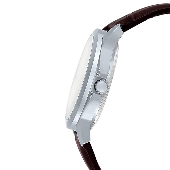 Casio MTP-V300L-7A Men’s Analog Watch Leather Band Mineral Glass Water Resistant