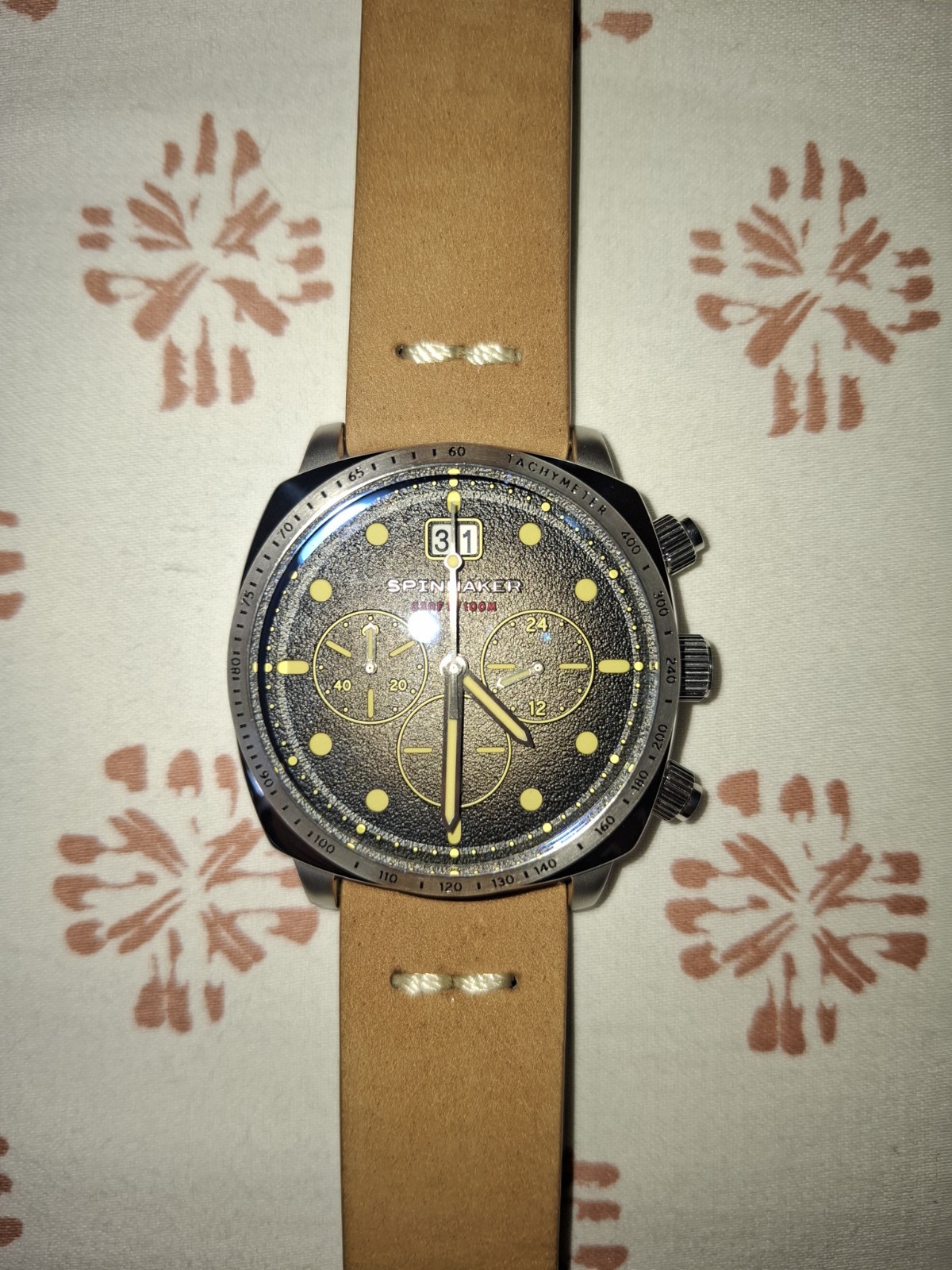 Spinnaker Hull Chronograph 42mm Watch (pre-owned)