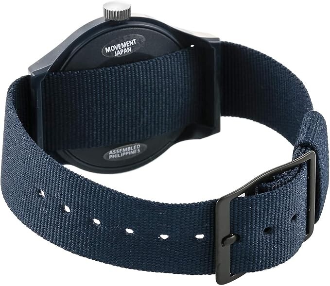 TIMEX Original Camper TW2U84200 36mm Ivory x Navy Resin Polycarbonate Unisex