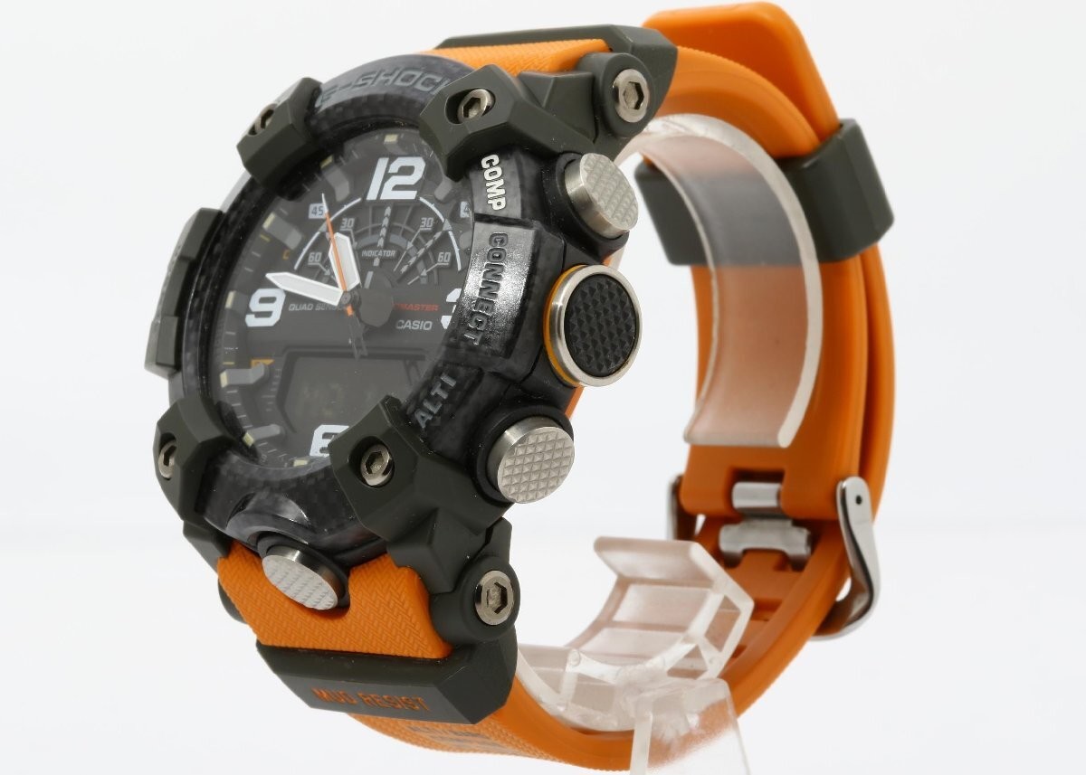 Casio Watch G SHOCK MASTER OF G LAND MUDMASTER Carbon Resin Authenticity