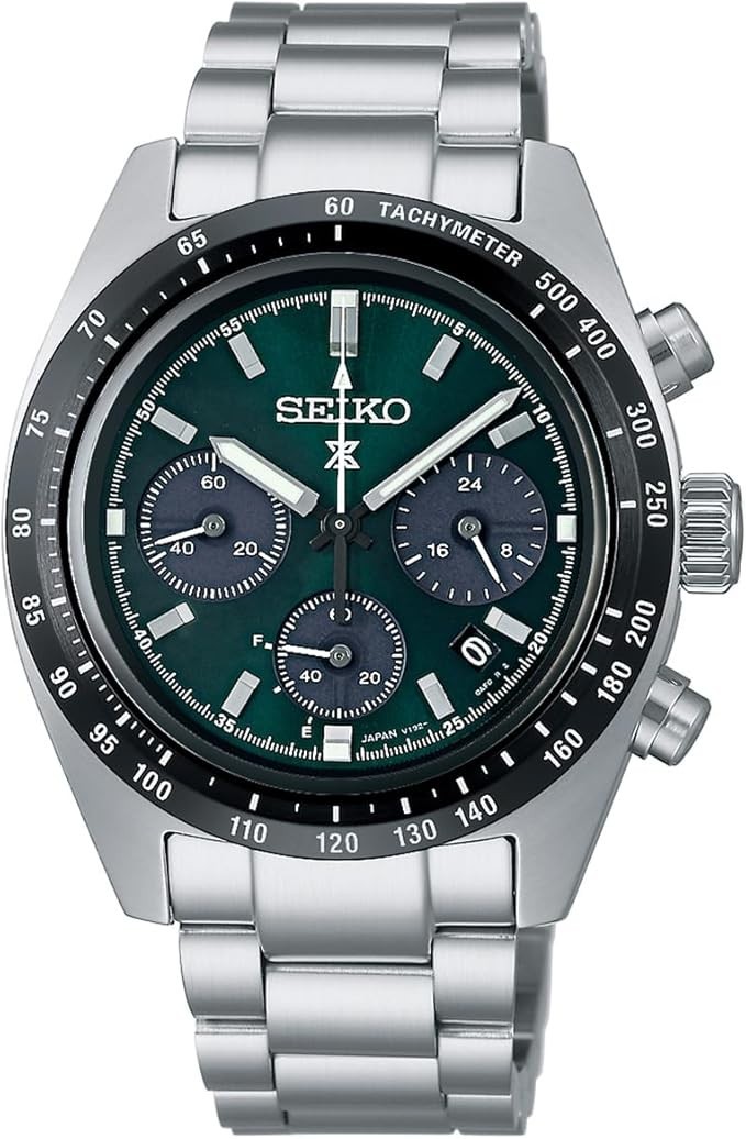 SEIKO PROSPEX Speedtimer Solar Chronograph Green SBDL107 Men’s MADE IN JAPAN