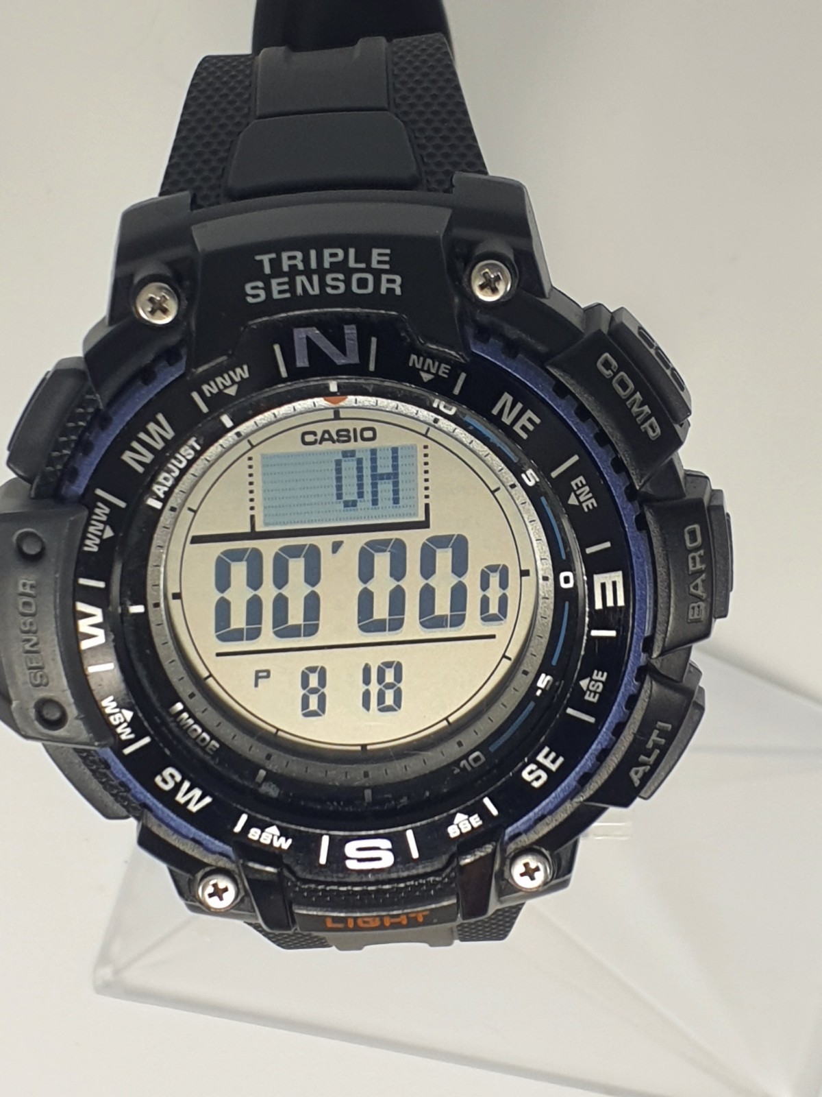 casio SGW 1000 Super Illuminator Tripple Sensor Compass/Barometer/Altimeter